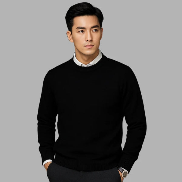 Men’s Crewneck Sweater | Classic Knit Design