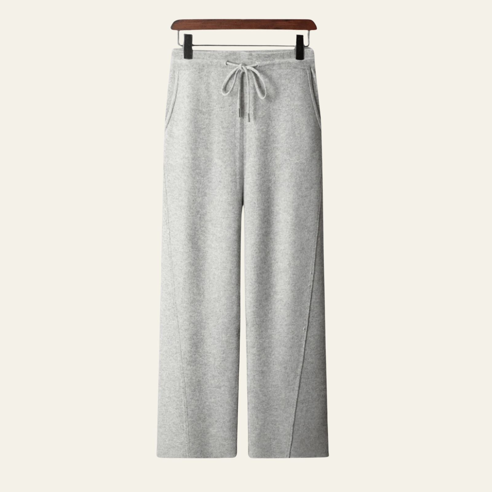 Men’s Wool Blend Sweatpants – Relaxed Fit