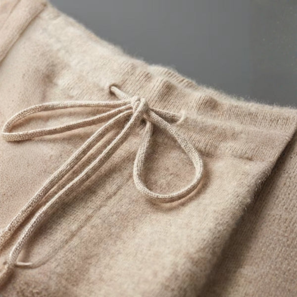 Men’s Cashmere Drawstring Leisure Pants | Relaxed Fit