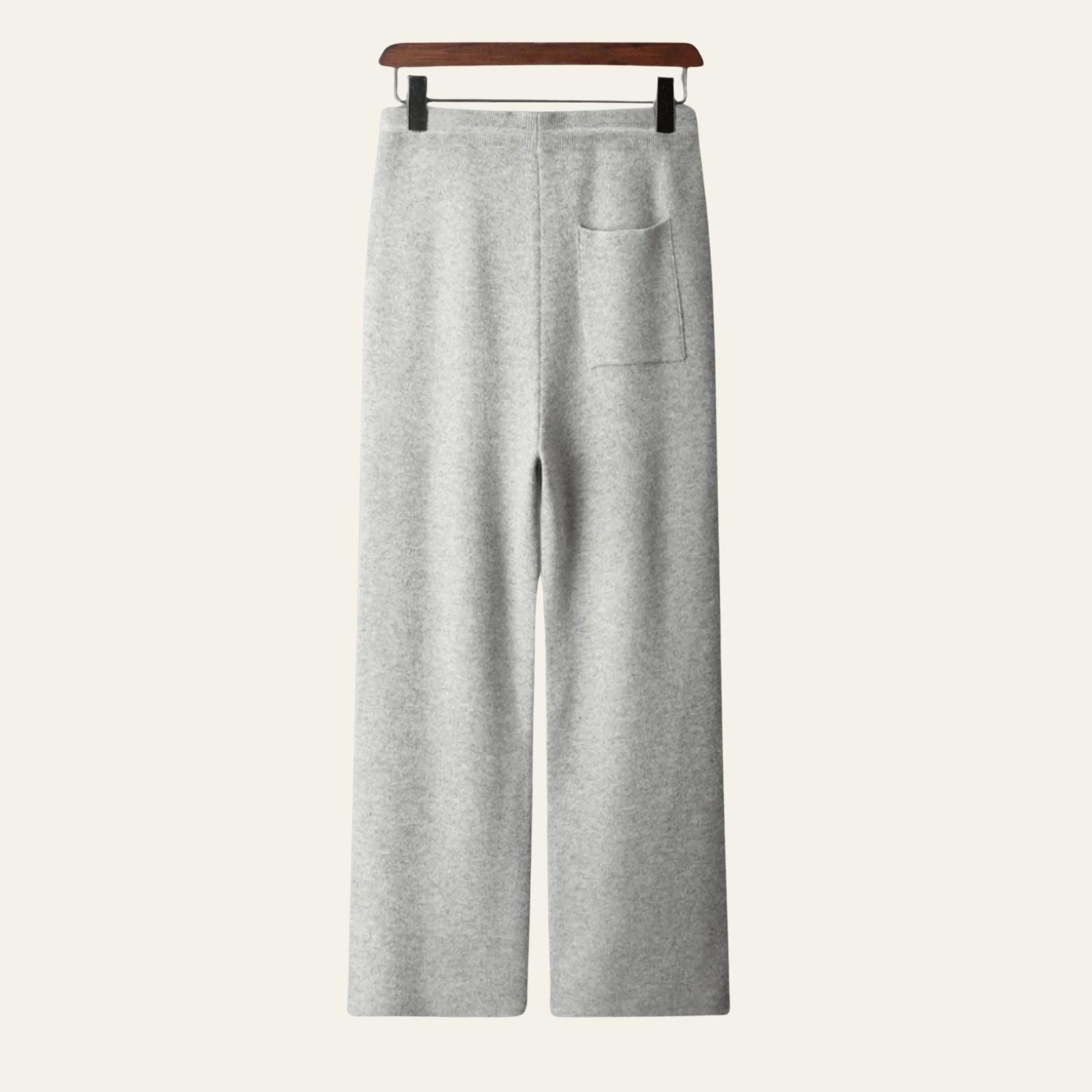 Men’s Wool Blend Sweatpants – Relaxed Fit