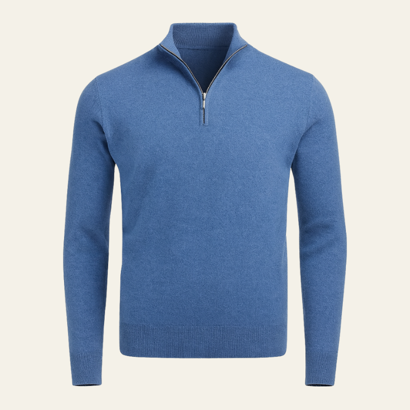 Men’s Quarter Zip Sweater | Long Sleeve, Layering