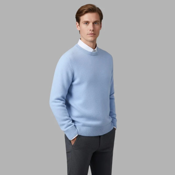 Men’s Crewneck Sweater | Classic Knit Design