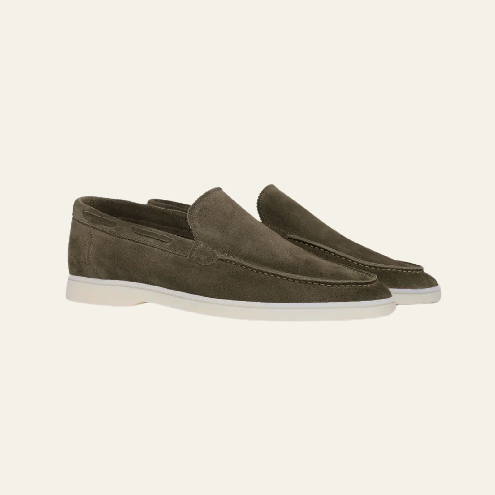 Men’s Yacht Loafers | Slip-On Vegan Suede Casual Shoes