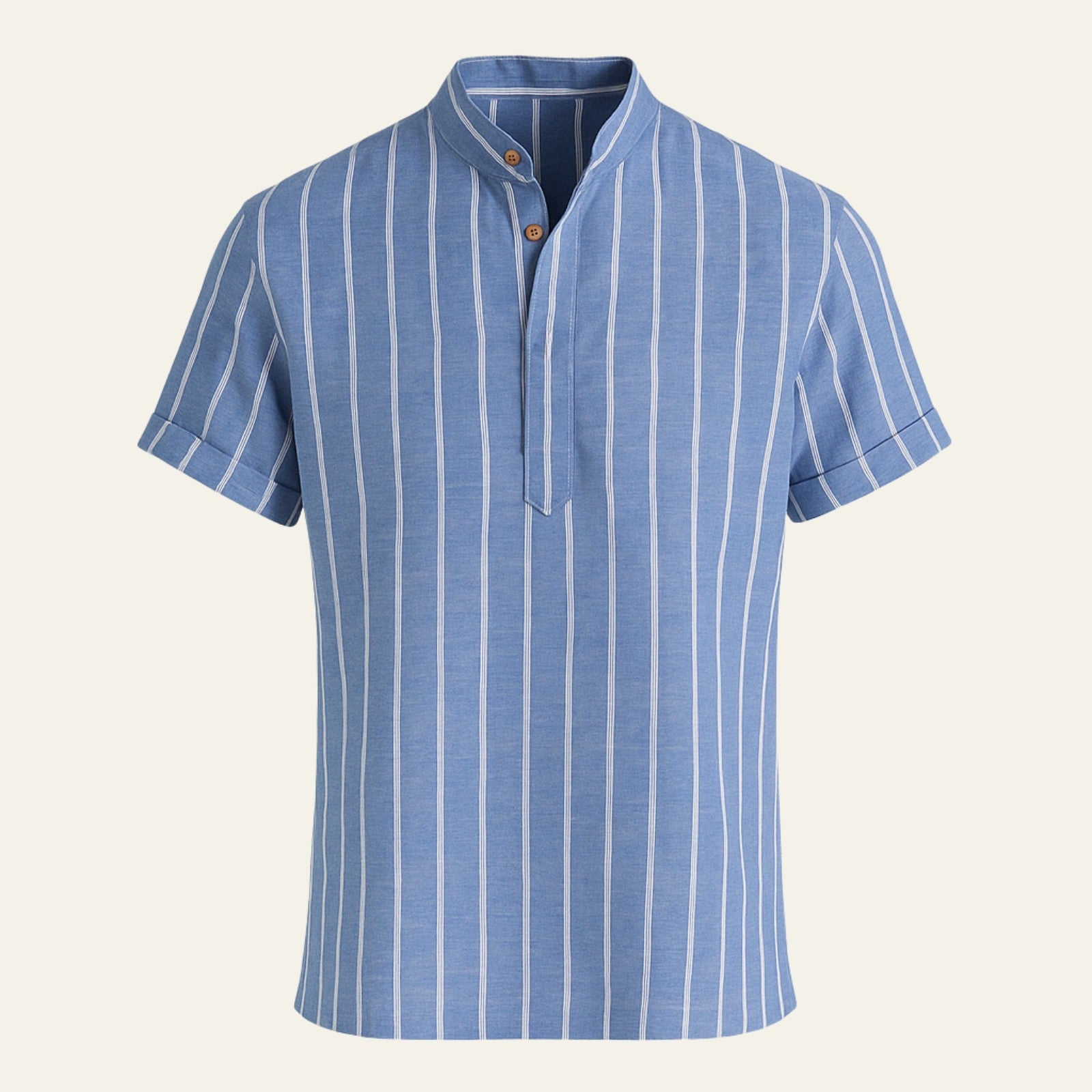 Men’s Short-Sleeve Polo | Nautical-Inspired Design