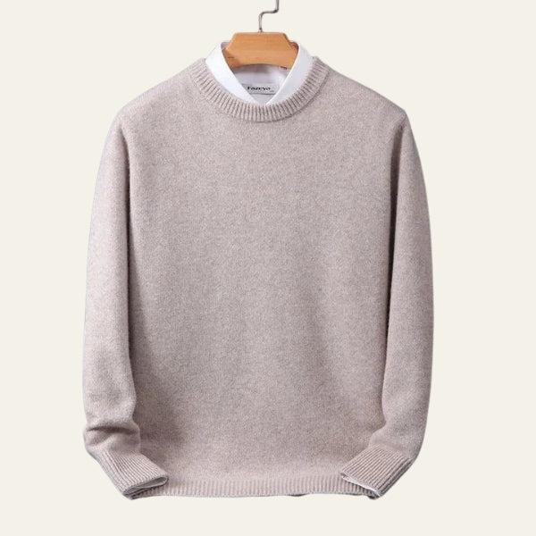 Men’s Crewneck Sweater | Classic Knit Design