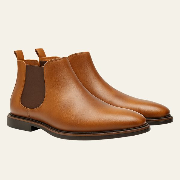 Men’s Classic Chelsea Boots | Low-Profile Vegan Leather