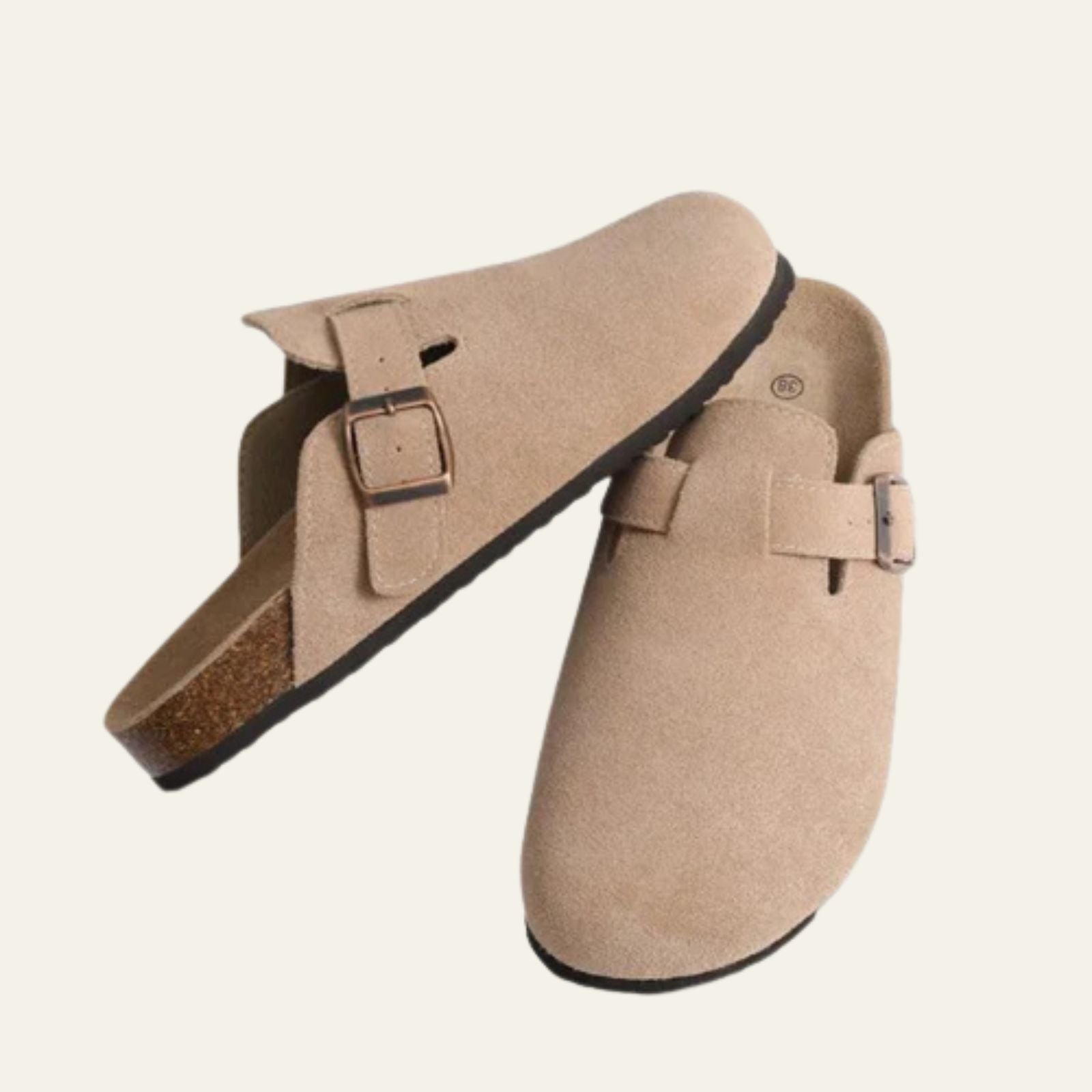 Men’s Slip-On Clogs | Vegan Suede Upper Ankle Shoes