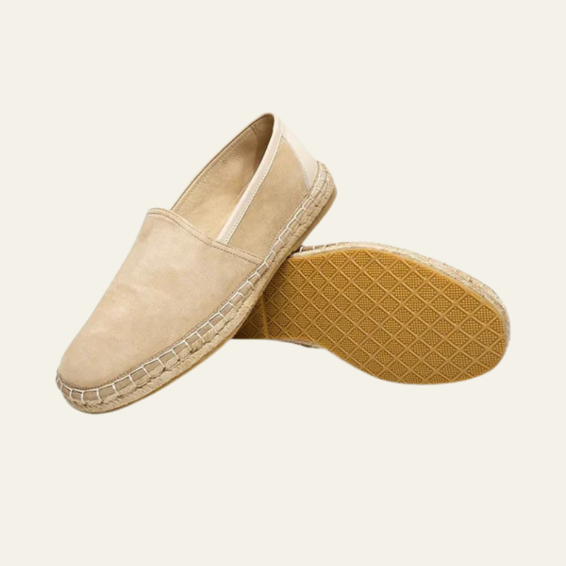 Men’s Suede Espadrilles | Summer Slip-On Shoes