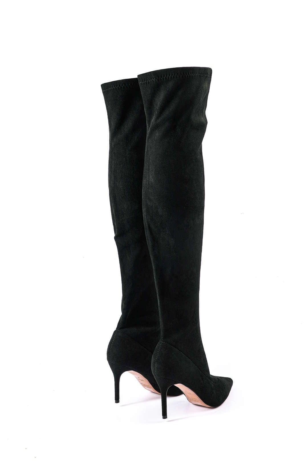 Elegant Over-the-Knee Boots Made of Suede – Stylish & Feminine