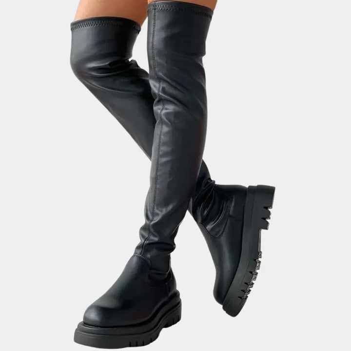 Ashley | Overknee Chic Boots