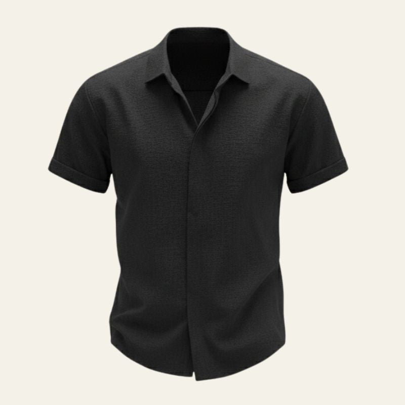 Men’s Short-Sleeve Shirt | Lightweight Soft-Weave Fabric