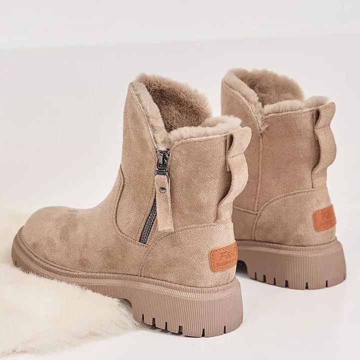 Jayleen | Winter Velvet Plush Boots