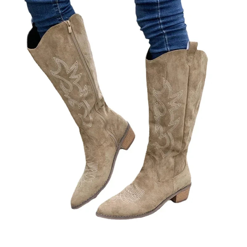 WildWest Chic | Stylish Cowboy Boots for Women