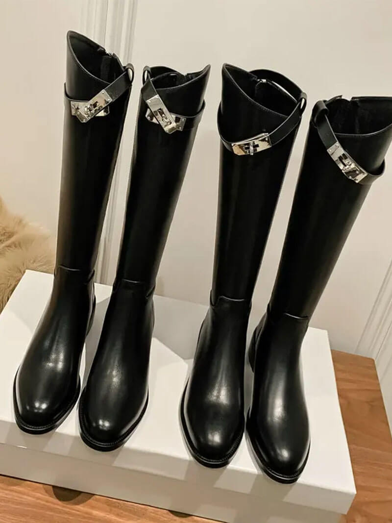 Hailey | Elegant Women's Riding Boots Made of High-Quality Leather